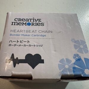 Creative Memories Heartbeat Chain Border Maker Cartridge BMC NIB
